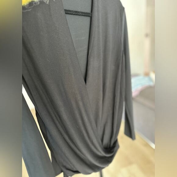 Zara draped workwear top, size small. Worn once - Picture 6 of 6